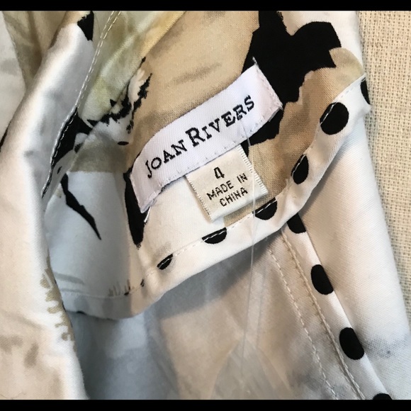 NEW Beautiful Joan Rivers Floral Blazer-Size 4 - Picture 3 of 3